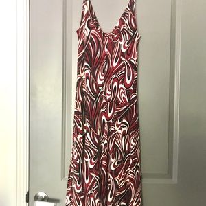 Beautiful polyester spandex sundress.